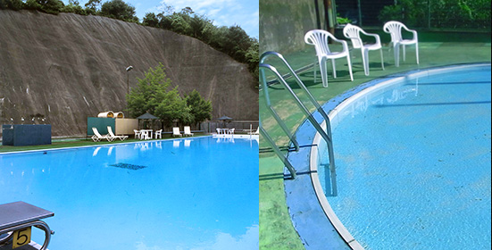 夏期のみOPENプール